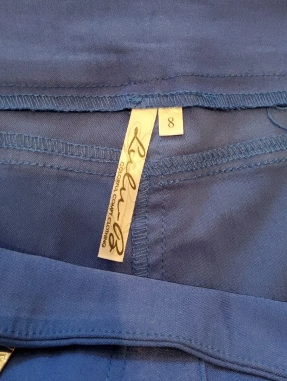 Lulu-B Straight Leg Pants in Royal Blue